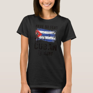 T-shirt Cuba est fier Cuba Drapeau Cuba Racines cubaines