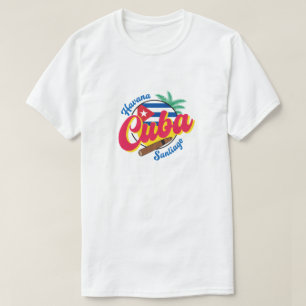 T-shirt Cuba La Havane Santiago 