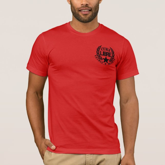 T-shirt Cuba Libre Motto Laurels (Devant)