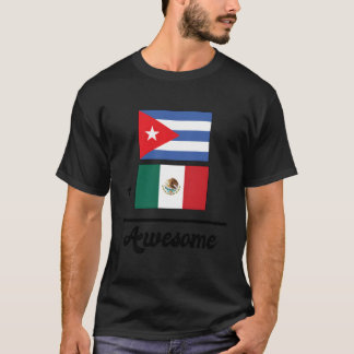 T-shirt Cuba Plus Mexique égalent le magnifique drapeau cu