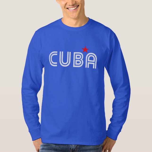 T-Shirt Cuba Rétro (Devant)