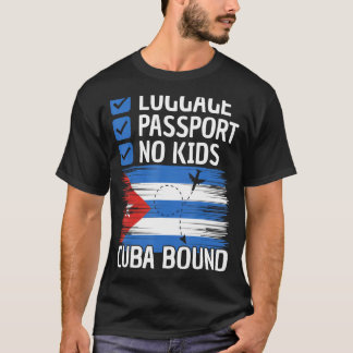 T-shirt Cubain Vacances Vacances À Cuba Hommes Femmes Cu