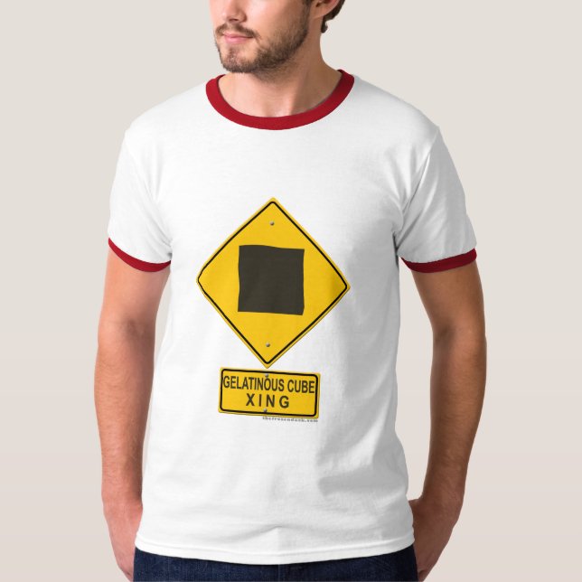 T-shirt Cube gélatineux XING (Devant)
