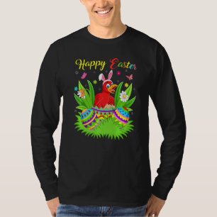 T-shirt Cuckoos Oiseau Floral Oeuf de Pâques Drôle Cuckoos