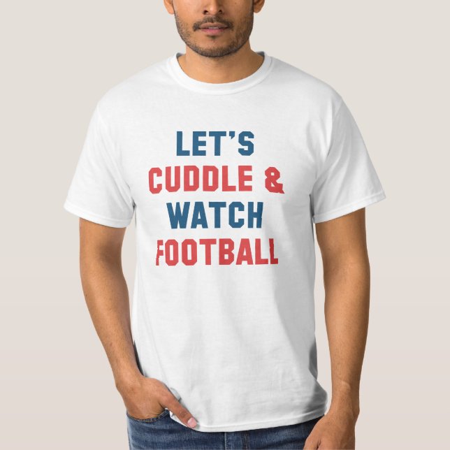 T-shirt Cuddle Et Football (Devant)