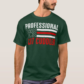 T-shirt Cuddler de chat professionnel