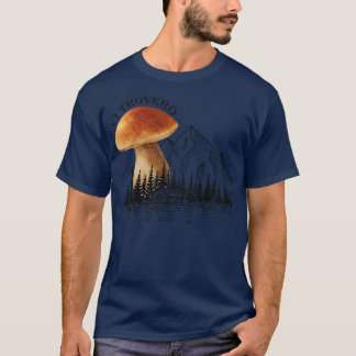 T-shirt Cueilleurs de champignons pour la randonnée Champi