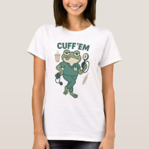 Cuff ’Em Frog – Funny Nurse Cartoon Medical