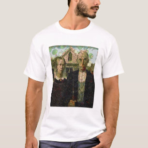T-shirt Cuillère d'art gothique végétalien