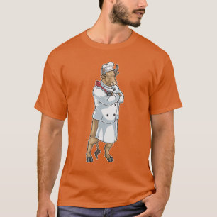 T-shirt Cuillère de cuisine Bull Chef Cook