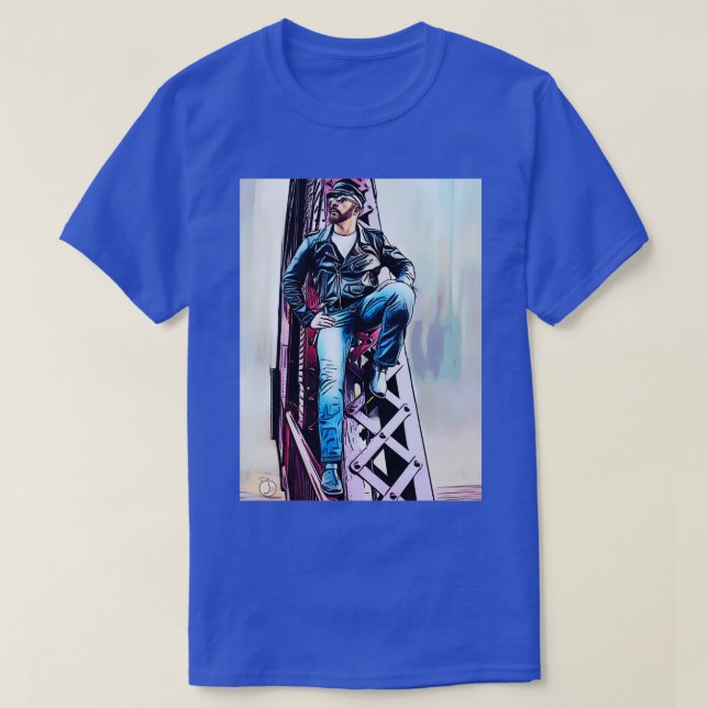 T-shirt Cuir cool (Design devant)