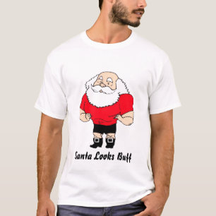 T-shirt Cuir épais de regards de Père Noël