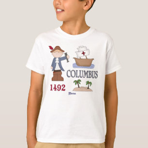 T-shirt Cuir épais personnalisé d'histoire de Christophe