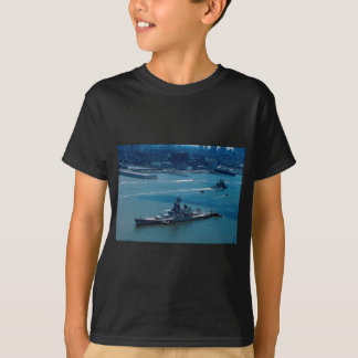 T-shirt Cuirassé moderne, "USS Wisconsin", New York,