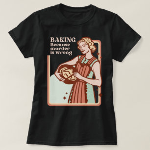 T-SHIRT CUIRE PARCE QUE LE MEURTRE EST UN MAUVAIS SLOGAN A
