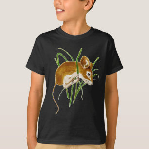 T-shirt Cuire, Souris Aquarelle Animal Nature