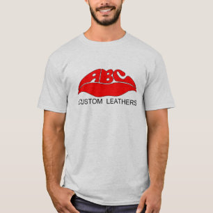 T-shirt Cuirs de coutume d'ABC