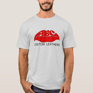 T-shirt Cuirs de coutume d'ABC
