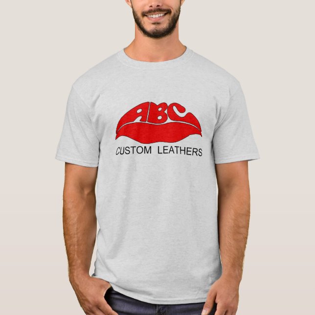 T-shirt Cuirs de coutume d'ABC (Devant)