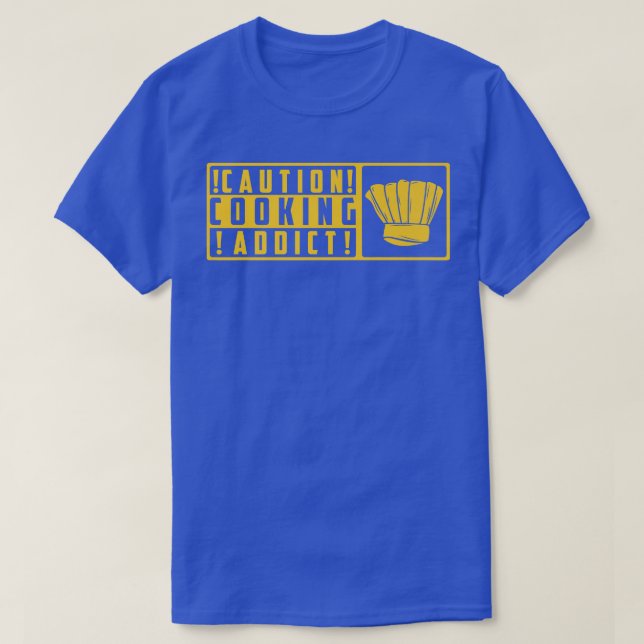 T-shirt Cuisine Addict Cuisine Chef (Design devant)