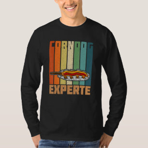 T-shirt Cuisine américaine à emporter Corndog États-Unis R