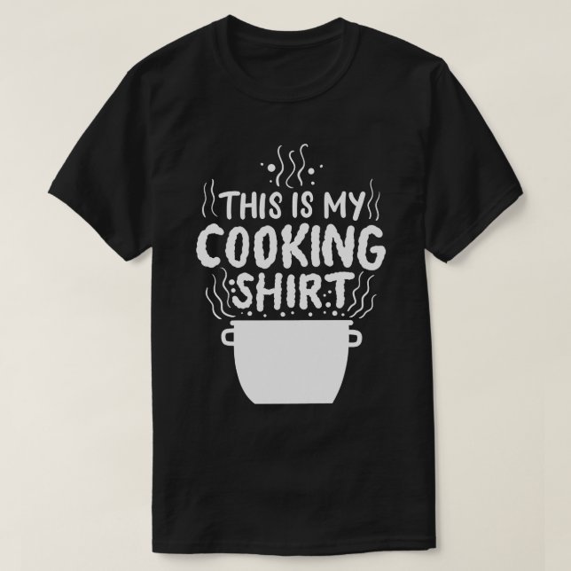 T-shirt Cuisine Chef Cuisine gastronomique (Design devant)