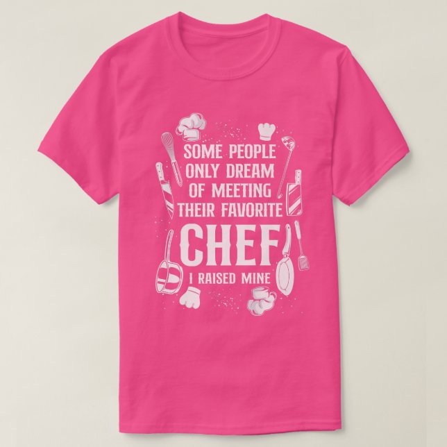 T-shirt Cuisine Cook Maman Mère Cuisine Chef (Design devant)