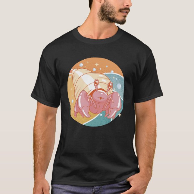 T-shirt Cuisine Crawfish Océan Crabe animal marin (Devant)