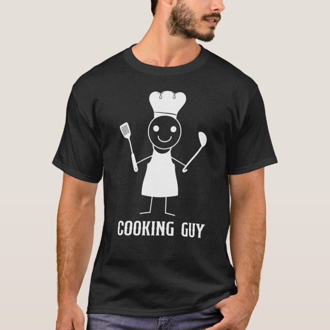 T-shirt Cuisine Cuisine Chef Cuisine Guy Cook (Devant)