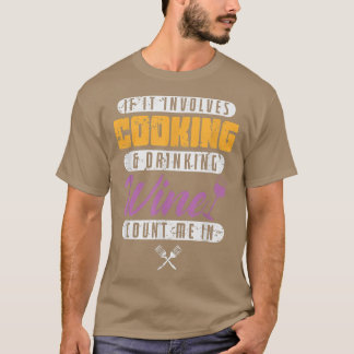 T-shirt Cuisine Cuisine Et Vin