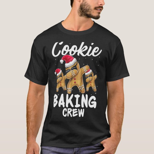 T-shirt Cuisine Cuisinière Cookie Cookie Dabbing Xmas 1 (Devant)