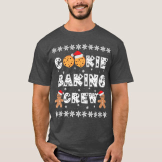 T-shirt Cuisine de biscuits Crew pain d'épice Hommes avec