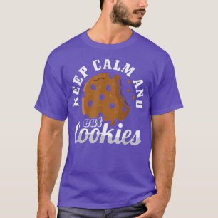 T-shirt Cuisine de l'amant Gardez le calme et mangez des c