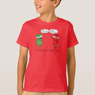 T-shirt Cuisine de Noël Drôle Chef épices