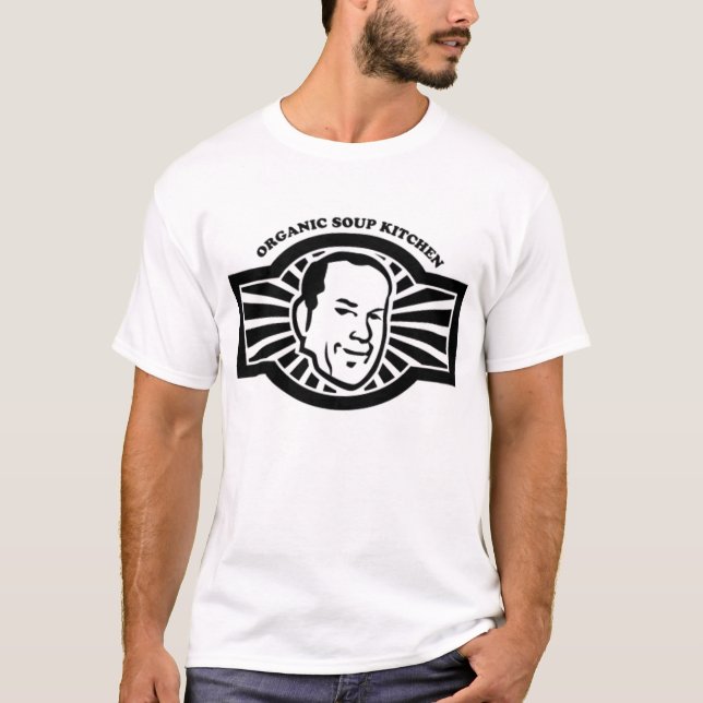 T-shirt Cuisine de soupe organique (Devant)