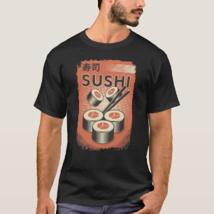 T-shirt Cuisine de sushi japonaise parfaite   Conception d