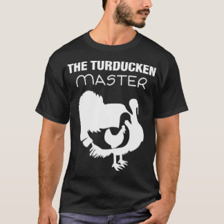 T-shirt Cuisine de Thanksgiving Turducken Master Graphic