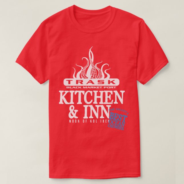 T-shirt Cuisine et Inn de trask (Design devant)