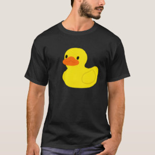 T-shirt Cuisine et simple petit jaune en caoutchouc Ducky