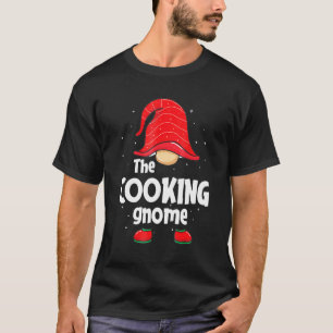 T-shirt Cuisine Gnome Noël Correspondant famille Pyjama
