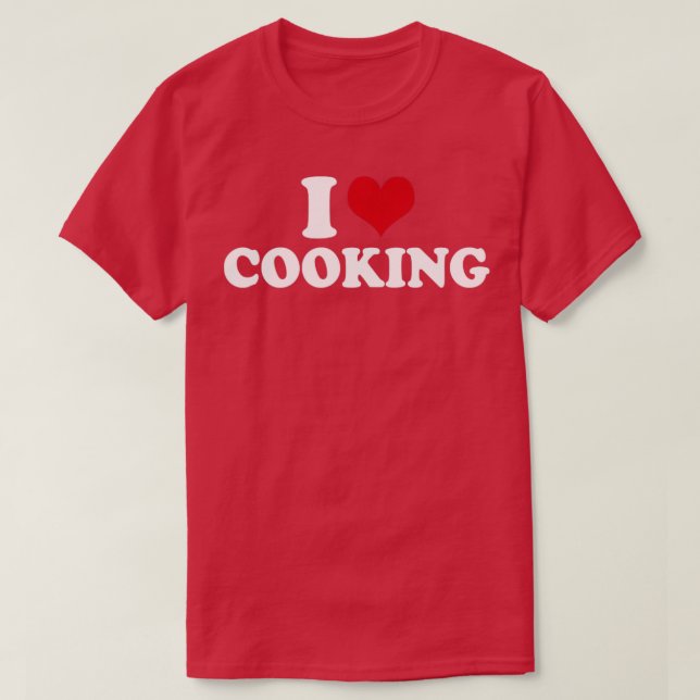 T-shirt Cuisine J'aime Cuisine1 (Design devant)