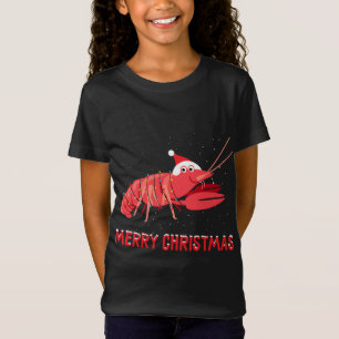 T-Shirt Cuisine langouste Feux d'arbre de Noël