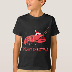 T-shirt Cuisine langouste Feux d'arbre de Noël