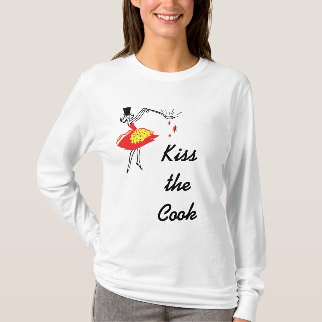 T-shirt Cuisine Magicien Personnalisable Cuisine Art (Devant)