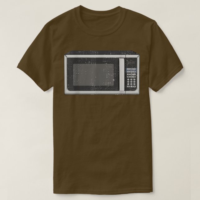 T-shirt Cuisine micro-ondes (Design devant)