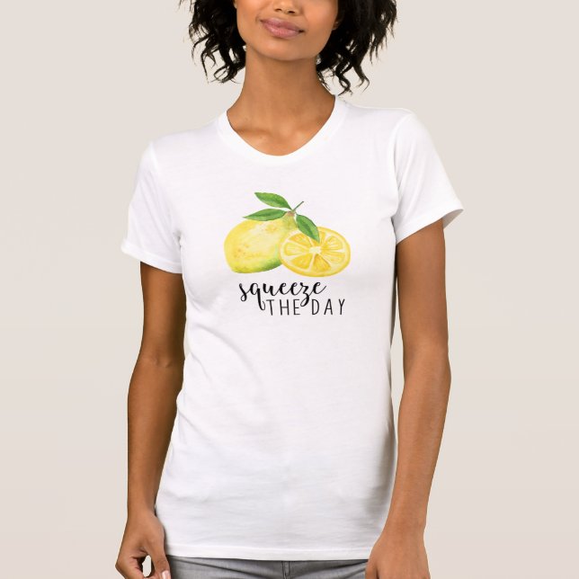 T-SHIRT CUISINE MODERNE PUN DE CITRON (Devant)