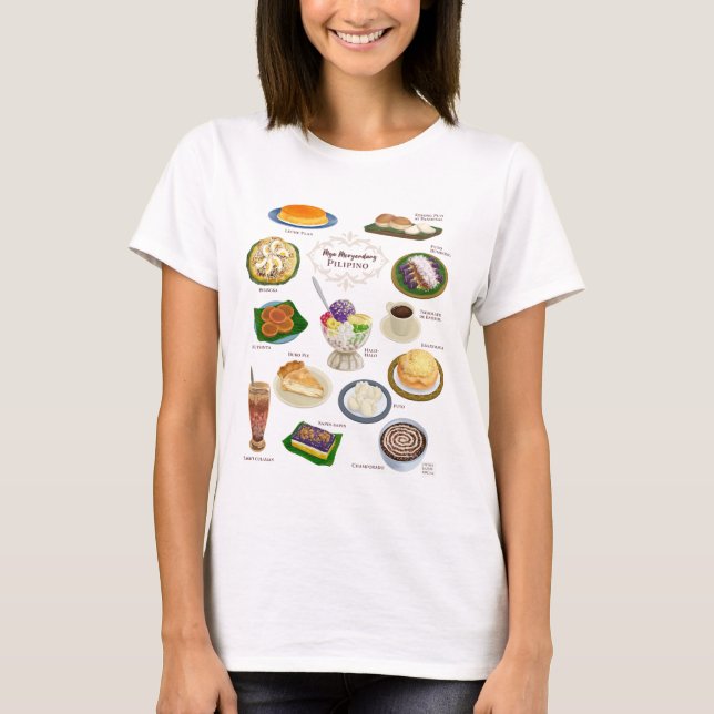 T-shirt Cuisine philippine / Meryenda / Cuisine (Devant)