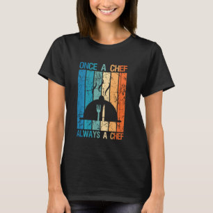 T-shirt Cuisine Restaurant Cuisine Cuisine Une Fois Chef T