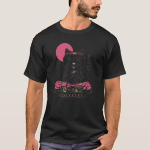 T-shirt Cuisine Sushi Manger Chat Animal Japon Alimentatio