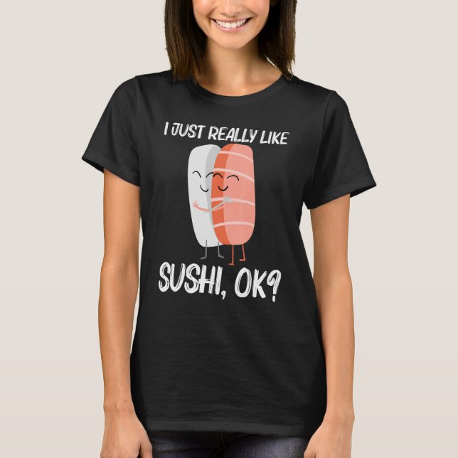 T-shirt Cuisine Sushi Pour Hommes Femmes Cuisine Japonaise (Devant)
